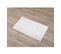 Tapis De Salle De Bain En Polyester Blanc 45 X 75 Cm