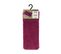 Tapis De Salle De Bain Aubergine En Microfibre Boules 45 X 75 Cm