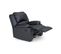 Relaxxo - Fauteuil Relaxation 1 Place Simili Cuir Leo - Noir