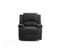 Relaxxo - Fauteuil Relaxation 1 Place Microfibre Noire Leo