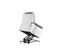 Relaxxo - Fauteuil De Relaxation Releveur Électrique 1 Place Microfibre / Simili Leo - Blanc Et Gris