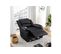 Relaxxo - Fauteuil De Relaxation Electrique Releveur Et Massant En Simili Leo - Noir