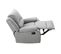 Relaxxo - Fauteuil Relaxation 1 Place Leo En Tissu - Gris Clair