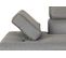 Canapé D'angle Rio Convertible Avec Coffre En Tissu - Angle Droit,  Gris Clair