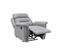 Fauteuil De Relaxation 1 Place En Tissu Gris Léon - Gris Clair