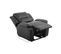 Relaxxo - Fauteuil De Relaxation Releveur Électrique 1 Place En Simili Leo - Noir