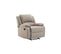 Relaxxo - Fauteuil Relaxation Manuel Leo En Tissu - Beige