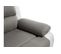 Relaxxo - Fauteuil De Relaxation Manuel Leo Avec Assise XXL En Simili Et Microfibre - Blanc/gris