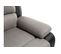 Relaxxo - Fauteuil De Relaxation Manuel Leo Avec Assise Xxl En Simili Et Microfibre - Noir/gris