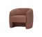 Fauteuil Louison En Tissu - Terracotta