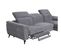 Canapé D'angle De Relaxation Électrique Shelby Avec 1 Assise Relax - Gris - Angle Droit