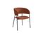 Lot De 4 Chaises Bold En Velours Côtelé - Terracotta