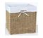 Cube De Rangement Pliable En Jonc De Mer 32 X 32 X 32 Cm