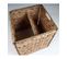 Cube De Rangement En Jacinthe D'eau - 32x32x32/33cm