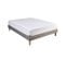 Protège Matelas Coton Imperméable Bonnet 27 Blanc 110x200