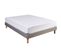 Protège Matelas Coton Imperméable Bonnet 27 Blanc 200x210