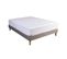 Protège Matelas Coton Molleton Bonnet 40 Blanc 160x210