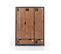 Armoire 3 Portes Bois Naturel