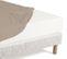 Drap Housse Coton Bonnet 27 Made In France Beige 180x200