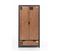 Armoire 2 Portes Bois Naturel