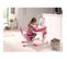 Bureau Enfant Ajustable En Hauteur Rose 301   Chaise