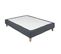 Cache Sommier Coton Jersey Anthracite 80x200