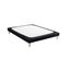 Cache Sommier Coton Jersey Noir 120x190