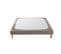 Cache Sommier Coton Jersey Taupe 80x190