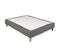 Cache Sommier Coton Jersey Taupe 100x200