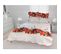 Couvre-lit Et 2 Taies D'oreillers Amelie Blanc 260x240