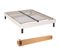 Sommier Kit Déco Tapissier Ecru 140x200