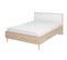 Lit Scandinave, Pieds Arrondis Naturel 140x190