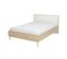 Lit Scandinave, Pieds Arrondis Naturel 140x190