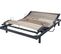 Sommier Électrique Relaxation Extra Plat Gris 120x190