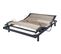 Sommier Électrique Relaxation Extra Plat Gris 120x190