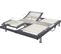 Sommier Électrique Relaxation Extra Plat Gris 2x80x200