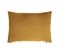 Taie D'oreiller Double Gaze De Coton Jaune 50x70 Cm