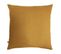 Taie D'oreiller Double Gaze De Coton Jaune 60x60 Cm