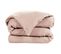 Housse De Couette Double Gaze De Coton Rose 240x220 Cm