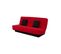 Banquette Clic-clac, Housse Et 2 Coussins Rouge 120x190