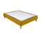 Cache Sommier Coton Jersey Jaune 90x200