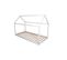 Lit Cabane En Bois Massif Blanc 90x200