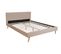 Lit En Bois Avec Tissu - Lt14009 Beige 140x190