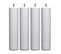 Pied Cylindrique Bois (lot De 4)