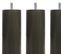 Pied Cylindrique Bois (lot De 4)