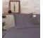 Parure De Lit Percale Unie Gris 240x220