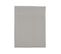 Drap Plat Coton Made In France Gris 180x290