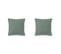 Taie D'oreiller Made In France (lot De 2) Vert 65x65