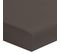 Drap Housse Coton Bonnet 30 Made In France Anthracite 160x200