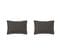 Taie D'oreiller Made In France (lot De 2) Anthracite 50x70